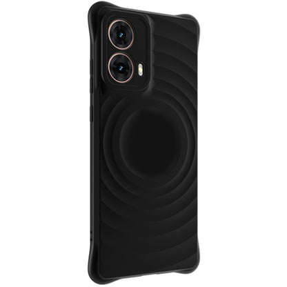 For Motorola Moto G85 5G / S50 Neo 5G IMAK UC-6 Series Manbo Frosting Soft Phone Case(Black) - Motorola Cases by imak | Online Shopping UK | buy2fix