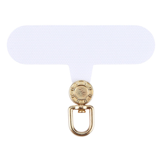 360 Degree Rotation Mobile Phone Lanyard Fixing Gasket(White) - Lanyards & Wrist Straps by buy2fix | Online Shopping UK | buy2fix