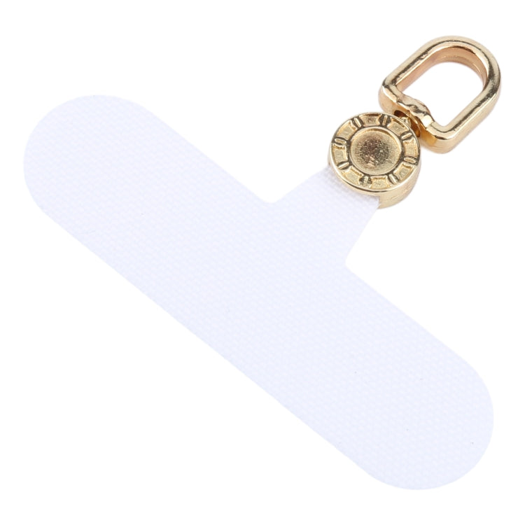 360 Degree Rotation Mobile Phone Lanyard Fixing Gasket(White) - Lanyards & Wrist Straps by buy2fix | Online Shopping UK | buy2fix