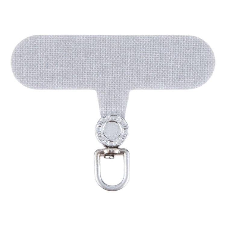 360 Degree Rotation Mobile Phone Lanyard Fixing Gasket(Grey) - Lanyards & Wrist Straps by buy2fix | Online Shopping UK | buy2fix