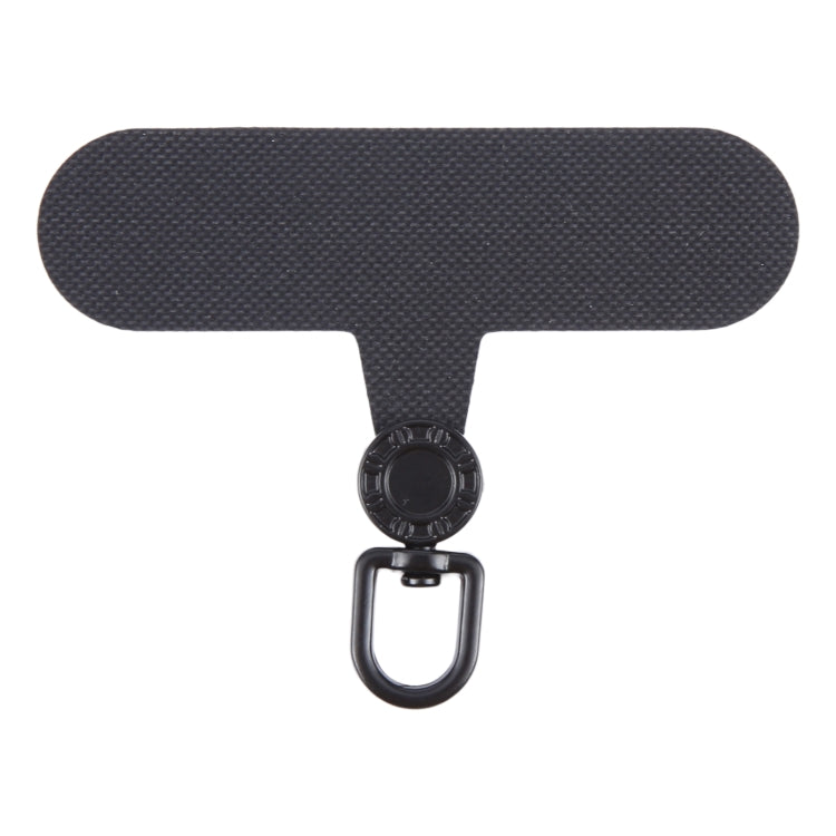 360 Degree Rotation Mobile Phone Lanyard Fixing Gasket(Black) - Lanyards & Wrist Straps by buy2fix | Online Shopping UK | buy2fix