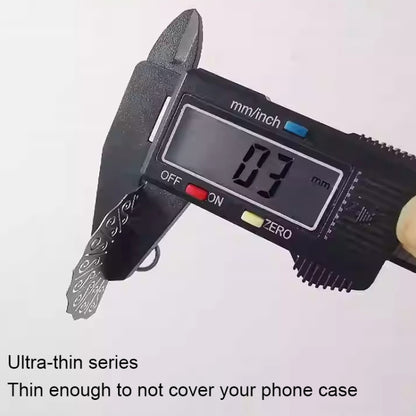 Fan-shaped Metal Mobile Phone Lanyard Fixing Gasket(Silver) - Lanyards & Wrist Straps by buy2fix | Online Shopping UK | buy2fix