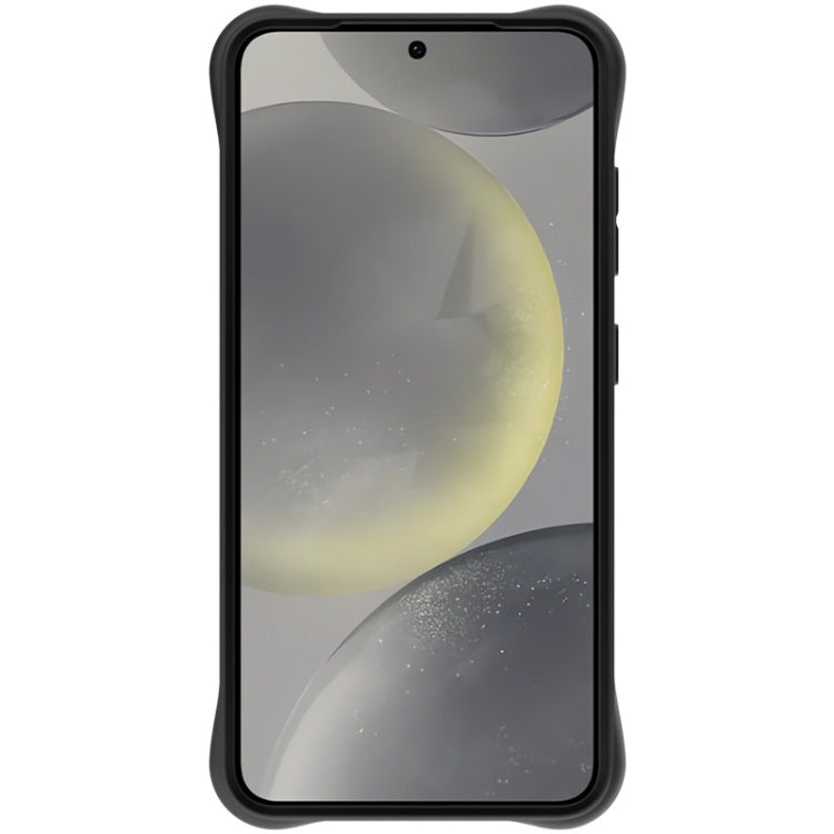 For Samsung Galaxy S25+ 5G IMAK UC-6 Series Manbo Frosting Soft Phone Case(Black) by imak