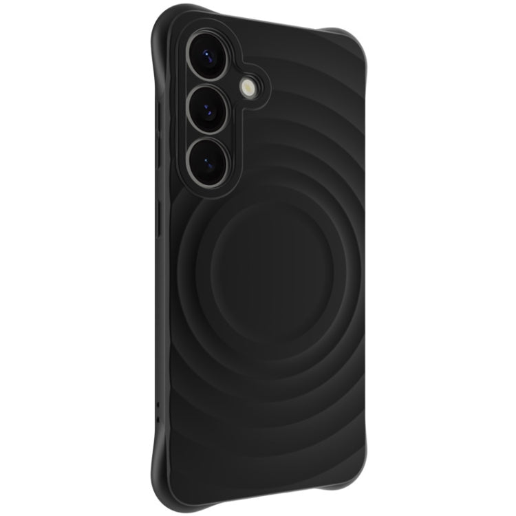 For Samsung Galaxy S25+ 5G IMAK UC-6 Series Manbo Frosting Soft Phone Case(Black) by imak