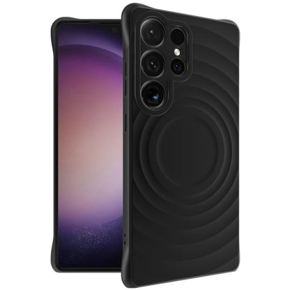 For Samsung Galaxy S25 Ultra 5G IMAK UC-6 Series Manbo Frosting Soft Phone Case(Black) by imak