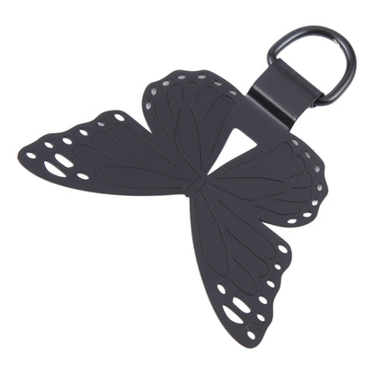 Butterfly Metal Mobile Phone Lanyard Fixing Gasket(Black) - Lanyards & Wrist Straps by buy2fix | Online Shopping UK | buy2fix
