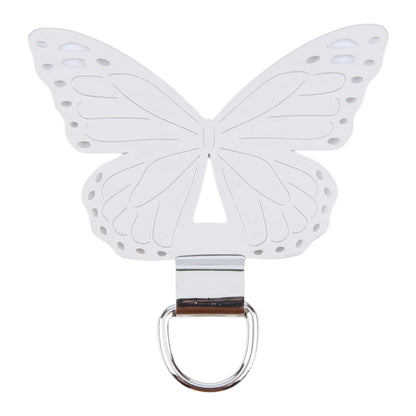 Butterfly Metal Mobile Phone Lanyard Fixing Gasket(Silver) - Lanyards & Wrist Straps by buy2fix | Online Shopping UK | buy2fix