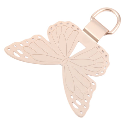 Butterfly Metal Mobile Phone Lanyard Fixing Gasket(Gold) - Lanyards & Wrist Straps by buy2fix | Online Shopping UK | buy2fix