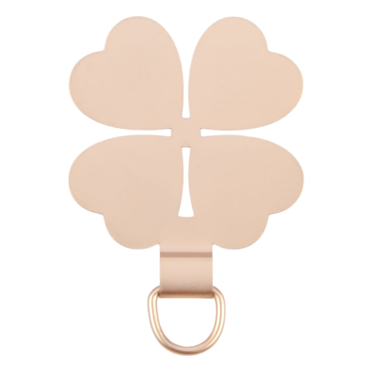 Four-leaf Metal Mobile Phone Lanyard Fixing Gasket(Gold) - Lanyards & Wrist Straps by buy2fix | Online Shopping UK | buy2fix