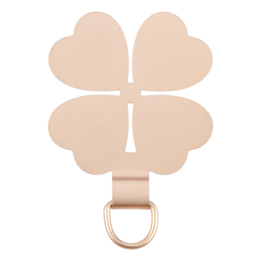 Four-leaf Metal Mobile Phone Lanyard Fixing Gasket(Gold) - Lanyards & Wrist Straps by buy2fix | Online Shopping UK | buy2fix