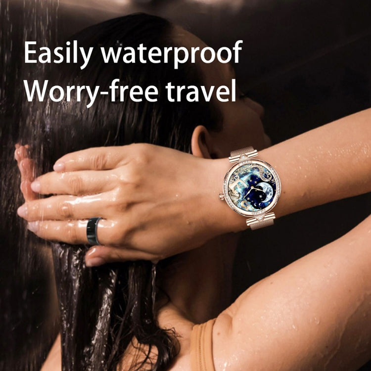 NX17 Pro 1.19 inch AMOLED Screen Steel Strap Smart Watch, Support Health Monitoring / Bluetooth Call(Silver) by buy2fix