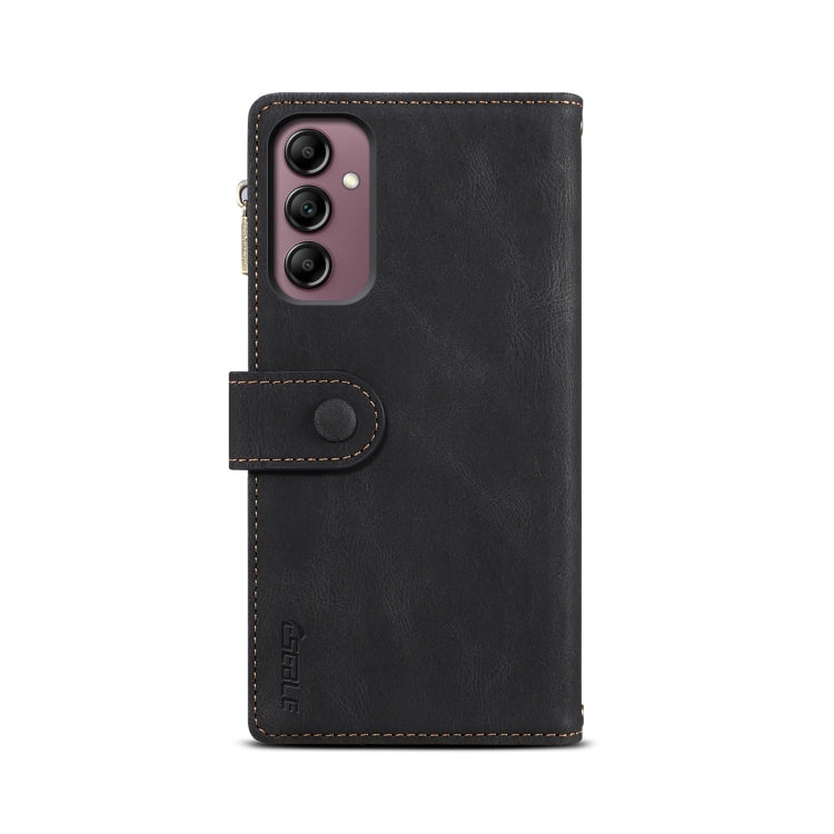For Samsung Galaxy A36 ESEBLE Retro Frosted RFID Flip Leather Phone Case(Black) - Galaxy Phone Cases by ESEBLE | Online Shopping UK | buy2fix