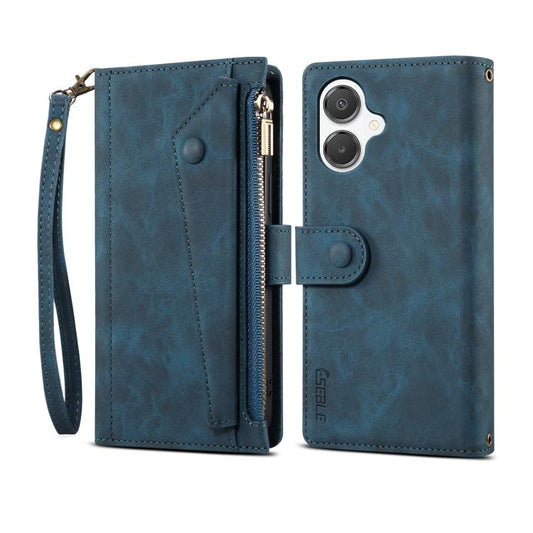 For Samsung Galaxy A06 5G ESEBLE Retro Frosted RFID Flip Leather Phone Case(Dark Green) - Galaxy Phone Cases by ESEBLE | Online Shopping UK | buy2fix