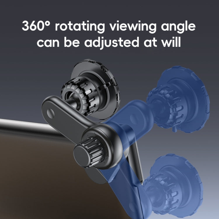 Yesido C212 Car Floating Screen Clip-on Magnetic Phone Holder(Black) by Yesido