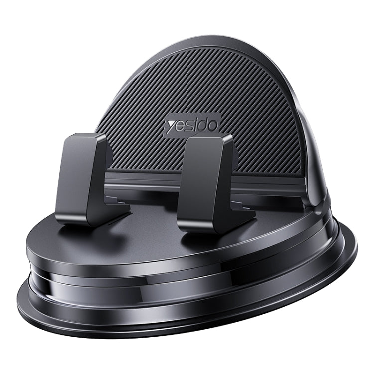 Yesido C268 Car Dashboard 360 Degree Rotating Base Phone Holder(Black) by Yesido