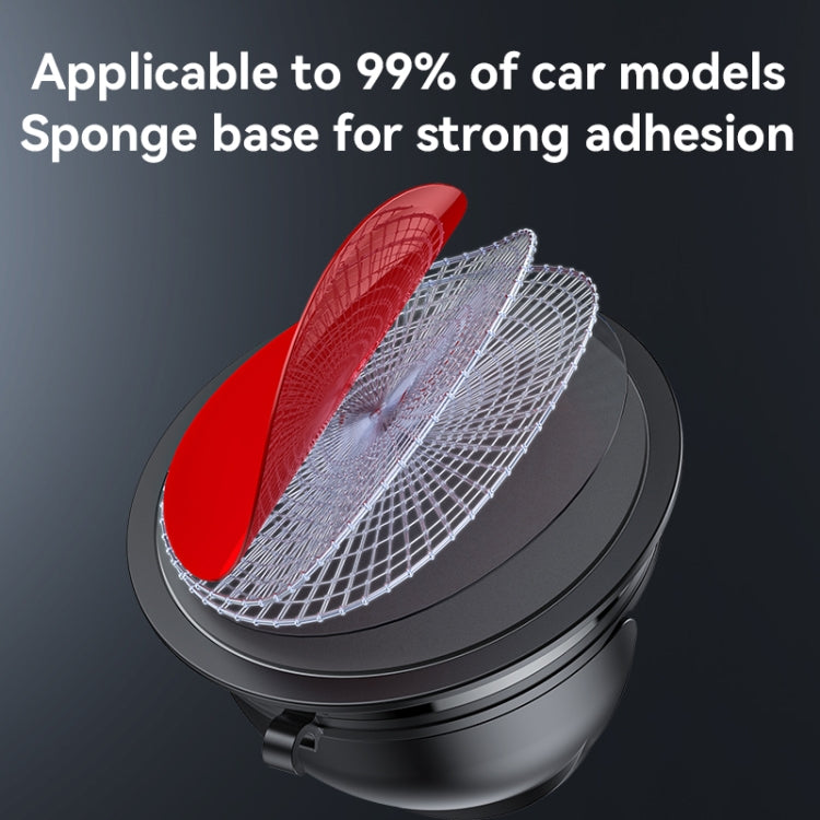 Yesido C268 Car Dashboard 360 Degree Rotating Base Phone Holder(Black) by Yesido