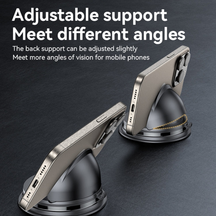 Yesido C268 Car Dashboard 360 Degree Rotating Base Phone Holder(Black) by Yesido