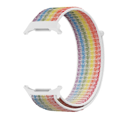 For Samsung Galaxy Watch Ultra 47mm / Ultra 2025 Plastic Connector Nylon Loop Watch Band(Colorful) - Watch Bands by buy2fix | Online Shopping UK | buy2fix