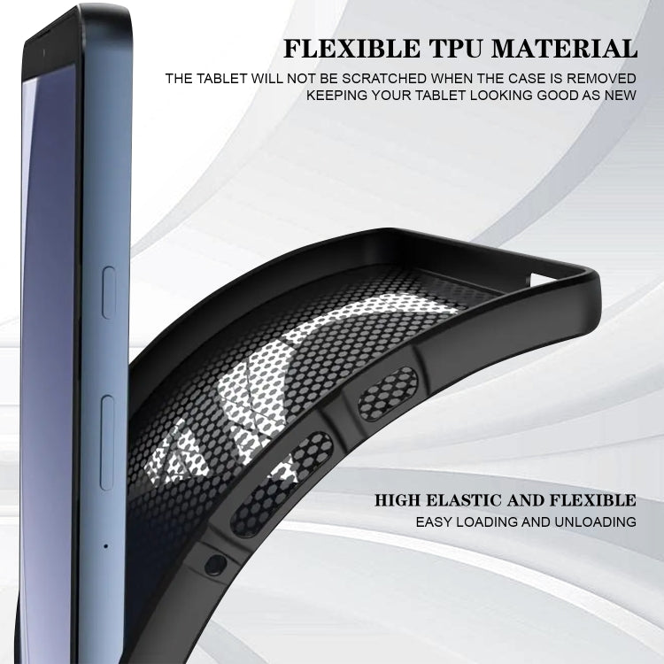 For Samsung Galaxy Tab S7+ / S8+ Color Painting Pattern Smart Tablet TPU Case(Golden Rose) by buy2fix