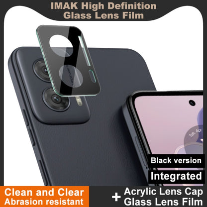 For Motorola Moto G Power 5G 2024 imak High Definition Integrated Glass Lens Film Black Version by imak