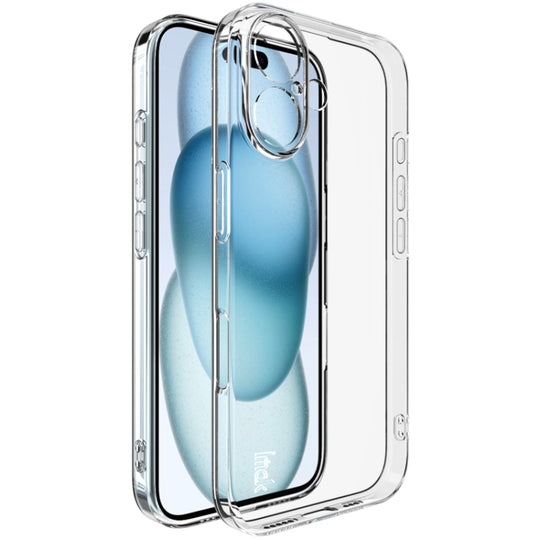For iPhone 16 IMAK UX-5 Series Transparent TPU Phone Case(Transparent)