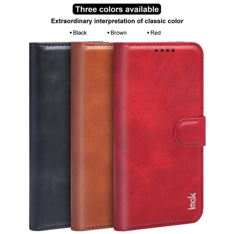 For iPhone 15 Pro IMAK Count Series Flip Leather Phone Case(Black) - iPhone 15 Pro Cases by imak | Online Shopping UK | buy2fix