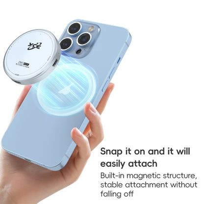 YCE-V195C USB-C / Type-C to M.2 NVMe + PD 3.0 Magnetic Hard Drive Enclosure(Grey) by buy2fix