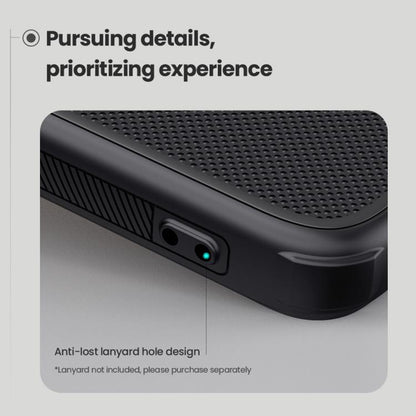 For Redmi K80 NILLKIN Frosted Shield Pro PC + TPU Phone Case(Black) - K80 Cases by NILLKIN | Online Shopping UK | buy2fix