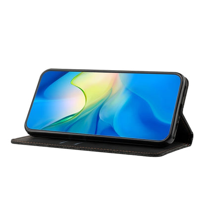 For Google Pixel 9 Pro XL Ethnic Embossed Adsorption Leather Phone Case(Black) by buy2fix