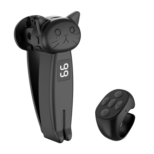JX-05Pro Portable Smart Cell Phone Tablet Screen Clicker Page Turner with Remote Control(Black) - Phone Remote Control by buy2fix | Online Shopping UK | buy2fix
