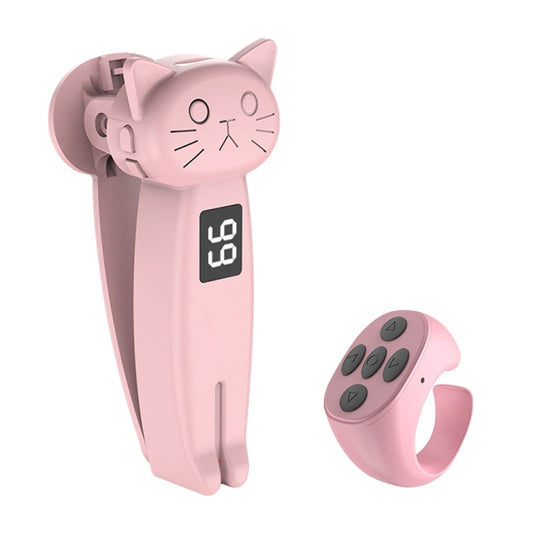 JX-05Pro Portable Smart Cell Phone Tablet Screen Clicker Page Turner with Remote Control(Pink) - Phone Remote Control by buy2fix | Online Shopping UK | buy2fix