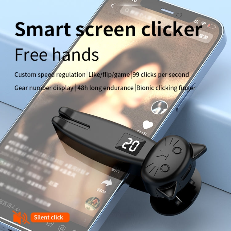 JX-05Pro Portable Smart Cell Phone Tablet Screen Clicker Page Turner with Remote Control(White) - Phone Remote Control by buy2fix | Online Shopping UK | buy2fix