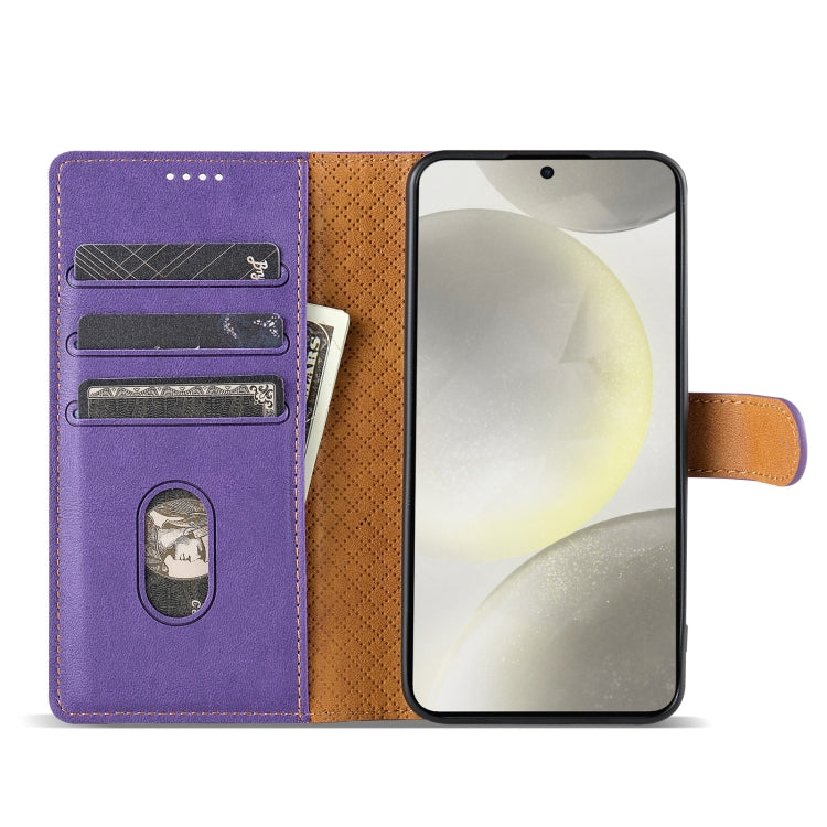 For Xiaomi 14 Ultra N.BEKUS CSJ-P1 Solid Color Leather Phone Case(Purple) - Xiaomi 14 Ultra Cases by N.BEKUS | Online Shopping UK | buy2fix