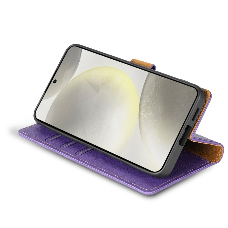 For Xiaomi 14 Ultra N.BEKUS CSJ-P1 Solid Color Leather Phone Case(Purple) - Xiaomi 14 Ultra Cases by N.BEKUS | Online Shopping UK | buy2fix