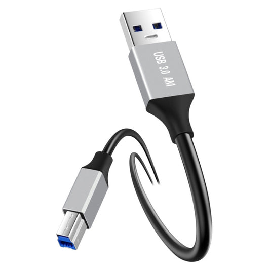 USB 3.0 A Male to USB-B Square Interface Printer Data Transmission Adapter Cable, Length:2m by buy2fix