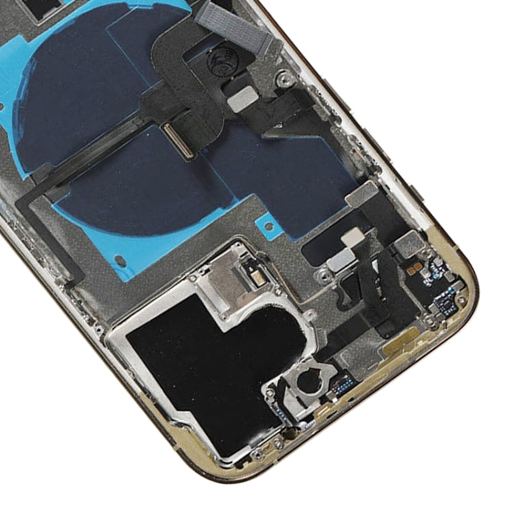 For iPhone 14 Pro Max Battery Back Cover Assembly, Version:US Version(Gold) by buy2fix