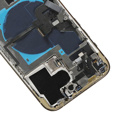 For iPhone 14 Pro Max Battery Back Cover Assembly, Version:US Version(Gold) by buy2fix