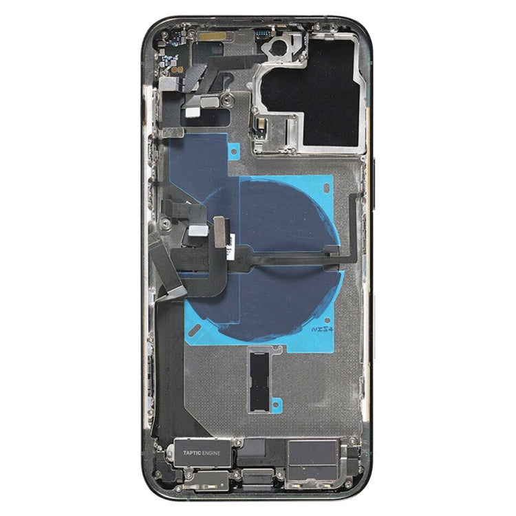 For iPhone 14 Pro Max Battery Back Cover Assembly, Version:CE EU Version(Black) - Back Cover by buy2fix | Online Shopping UK | buy2fix