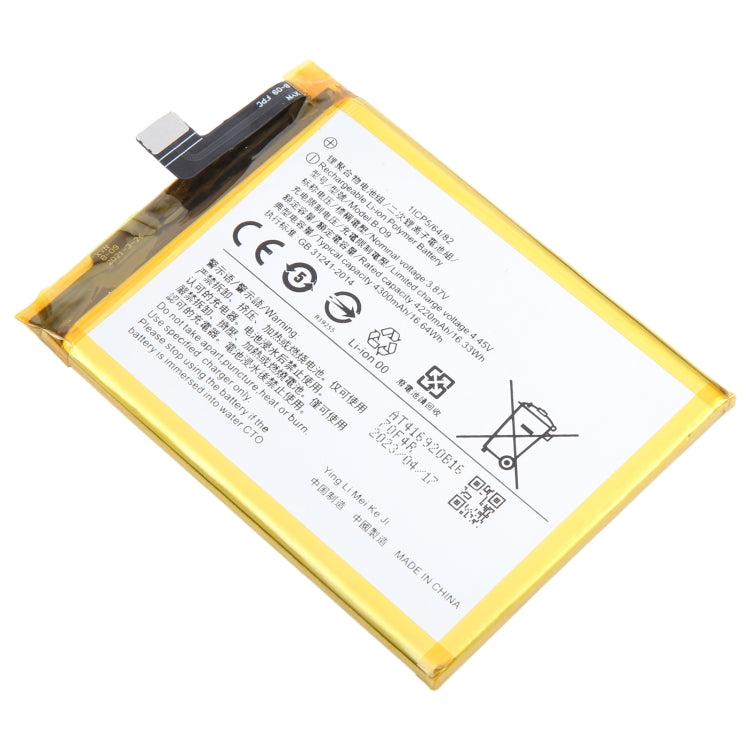 For vivo X60 V2045 B-O9 4300mAh Li-Polymer Battery Replacement - For vivo by buy2fix | Online Shopping UK | buy2fix
