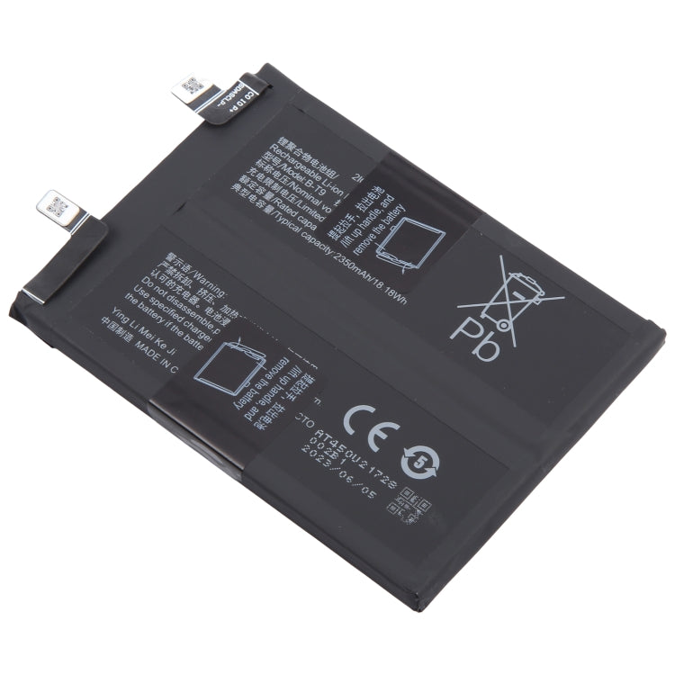For vivo iQOO 9 B-T9 4350mAh Li-Polymer Battery Replacement - For vivo by buy2fix | Online Shopping UK | buy2fix
