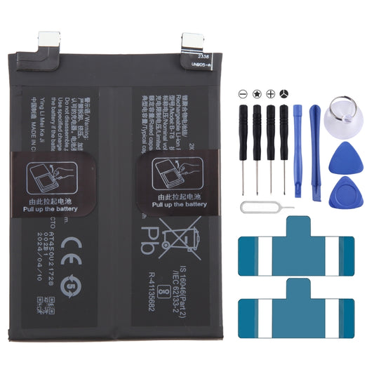 For vivo iQOO 9 Pro B-T8 4700mAh Li-Polymer Battery Replacement - For vivo by buy2fix | Online Shopping UK | buy2fix