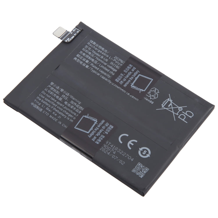 For vivo iQOO Neo6 B-U6 4700mAh Li-Polymer Battery Replacement - For vivo by buy2fix | Online Shopping UK | buy2fix