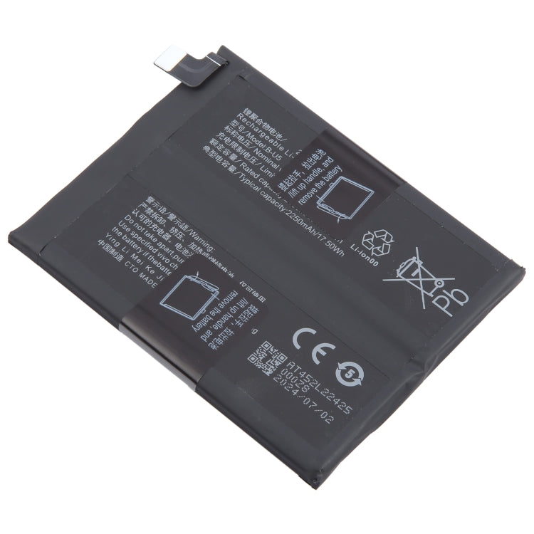 For vivo X80 B-U5 4500mAh Li-Polymer Battery Replacement - For vivo by buy2fix | Online Shopping UK | buy2fix