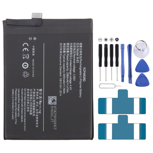 For vivo X9 B-B3 3050mAh Li-Polymer Battery Replacement - For vivo by buy2fix | Online Shopping UK | buy2fix