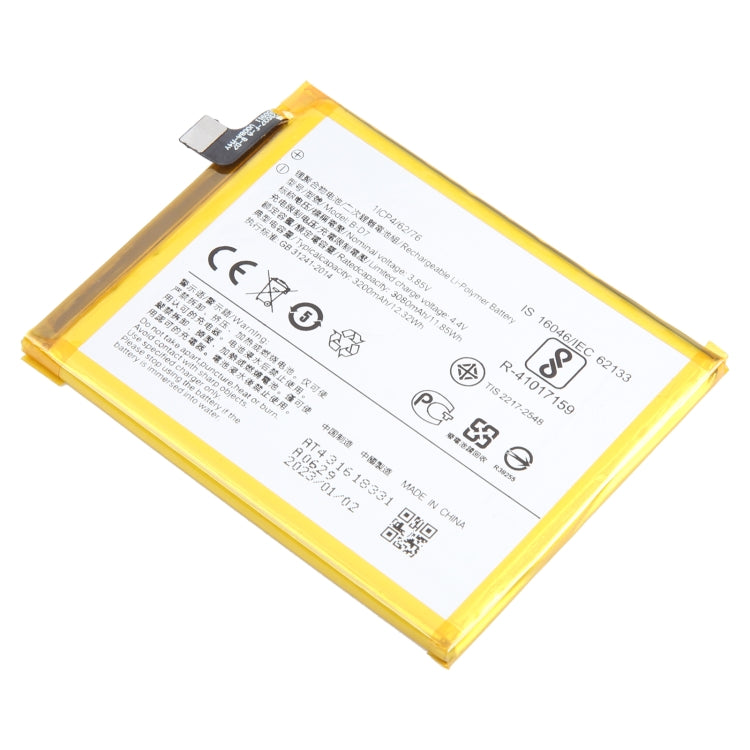For vivo X21 B-D7 3200mAh Li-Polymer Battery Replacement - For vivo by buy2fix | Online Shopping UK | buy2fix