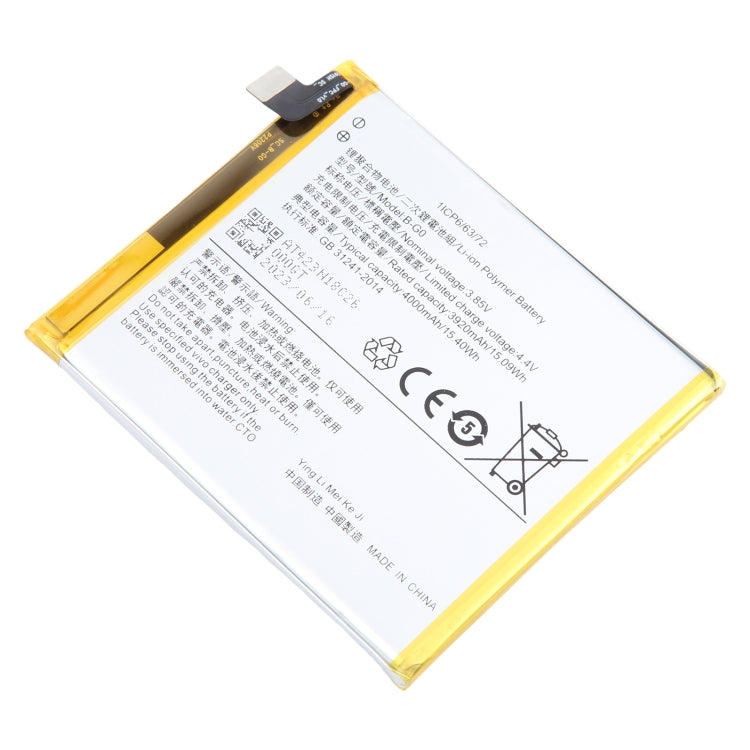 For vivo X27 B-G0 4000mAh Li-Polymer Battery Replacement - For vivo by buy2fix | Online Shopping UK | buy2fix