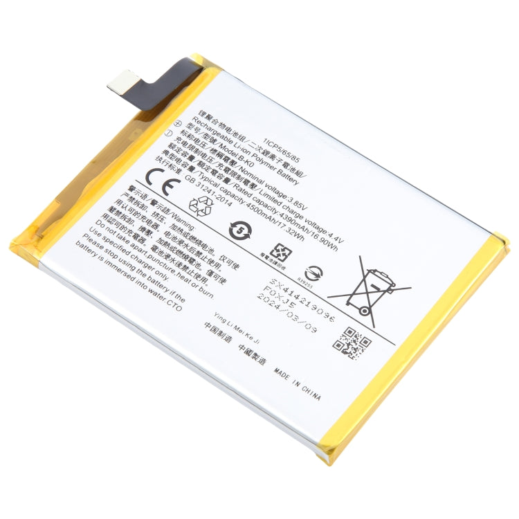 For vivo iQOO Neo 855 Racing B-K0 4500mAh Li-Polymer Battery Replacement - For vivo by buy2fix | Online Shopping UK | buy2fix