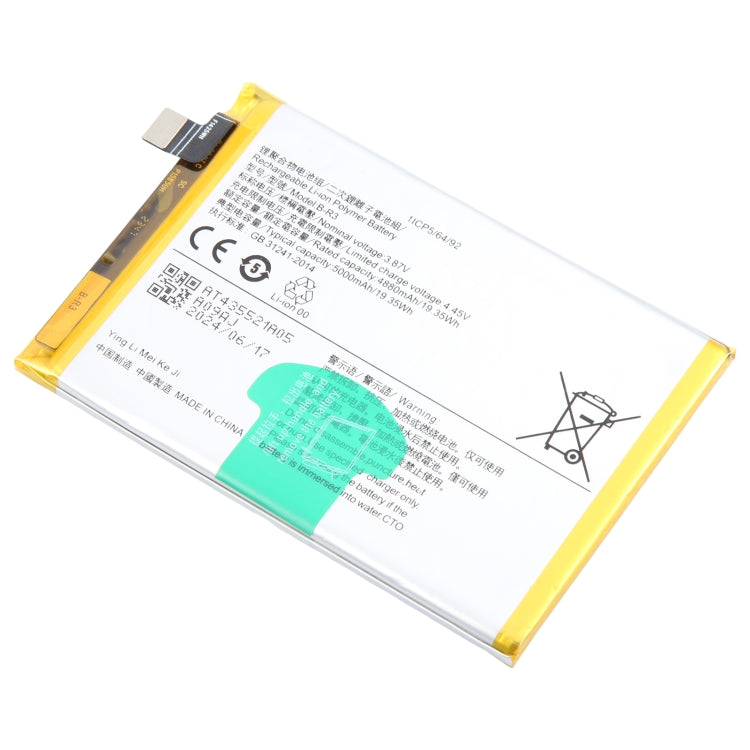 For vivo T1x 2021 B-R3 5000mAh Li-Polymer Battery Replacement - For vivo by buy2fix | Online Shopping UK | buy2fix