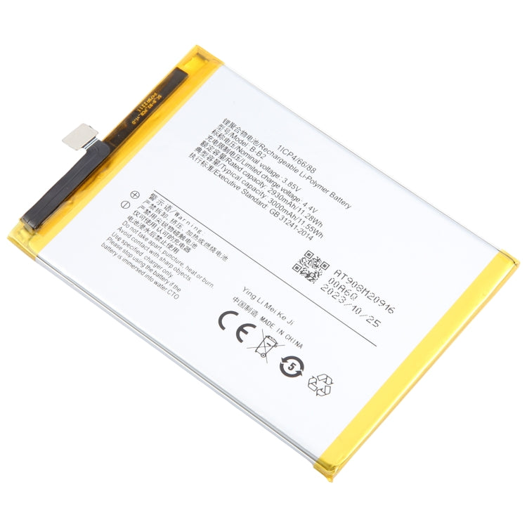 For vivo Y67 B-B2 2930mAh Li-Polymer Battery Replacement - For vivo by buy2fix | Online Shopping UK | buy2fix