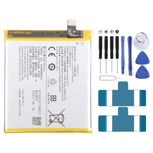 For vivo S5 B-K2 4100mAh Li-Polymer Battery Replacement - For vivo by buy2fix | Online Shopping UK | buy2fix